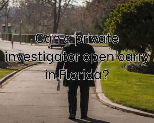 an investigator carrying something for work