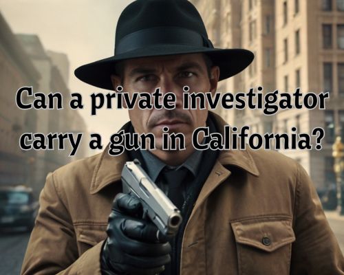 an investigator holding a gun