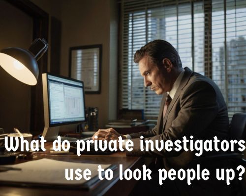 a private investigator working overtime