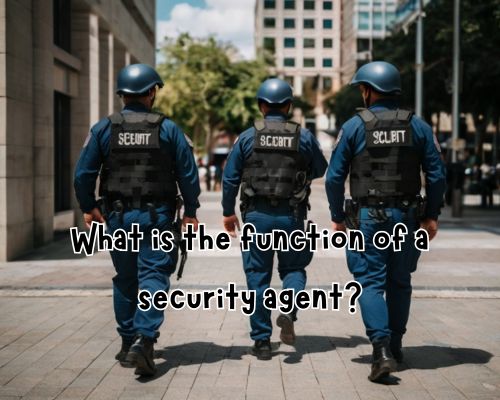 Standing by officers, ready to act.